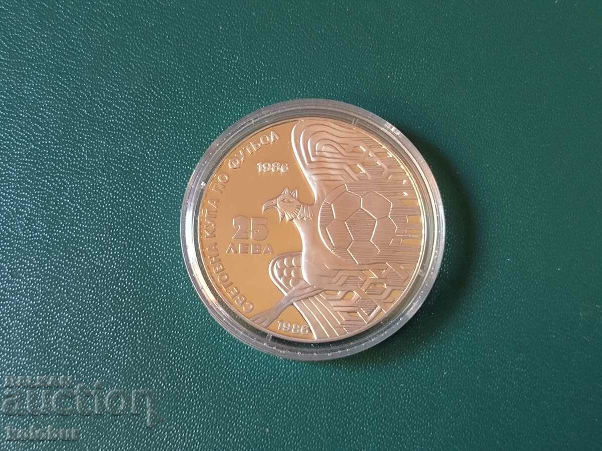 25 BGN, 1986. Παγκόσμιο Κύπελλο Ποδοσφαίρου Mexico Griffon