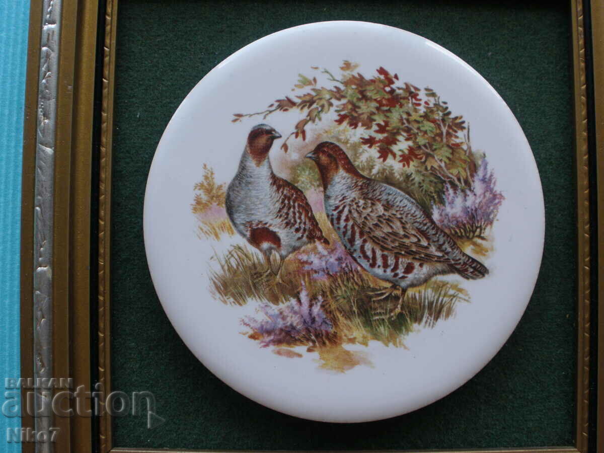 Panou de perete antic, ceramic, tema vânătorii - „Pornichi”. cu preț € 15.99 | 31.27 BGN