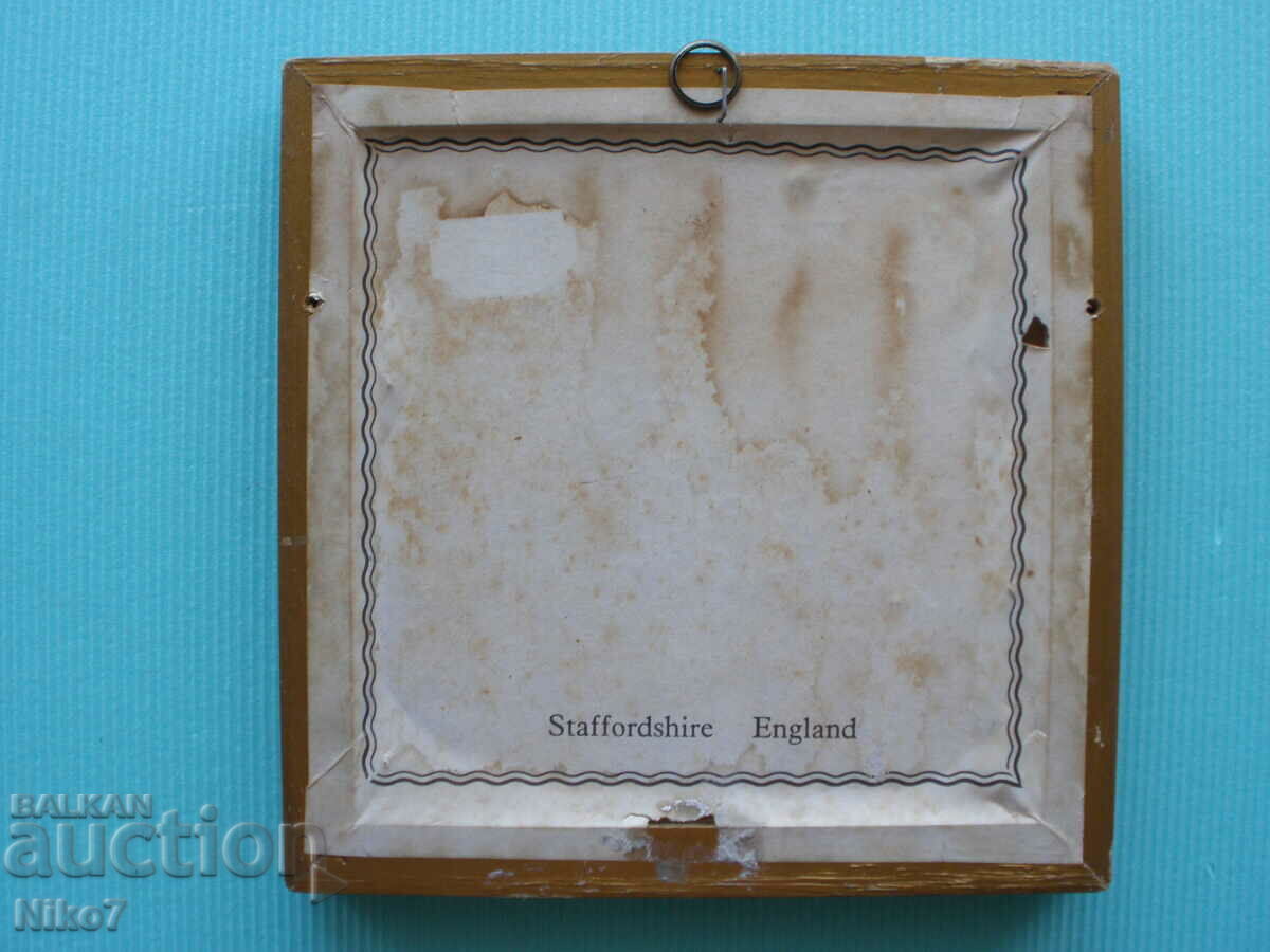 Ancient, ceramic wall panel, hunting theme - "Partridges". - 5 Ancient, ceramic wall panel, hunting theme - "Partridges". - 5