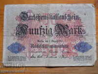 50 Marks 1914 - Germany ( VG )