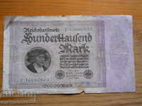 100000 marks 1923 - Germany ( VG )