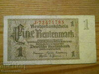 1 mark 1937 - Germany ( F )