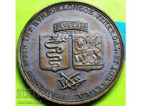 Milano 1 încoronare Lira 1815 Italia Francisc Habsburg argint