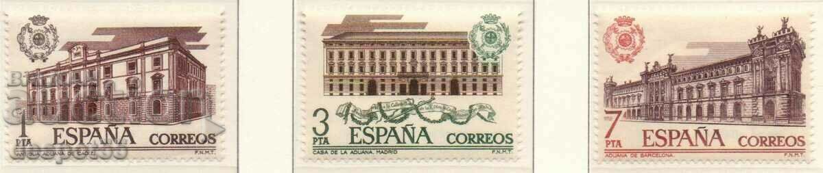 1976. Spain. 125 Customs Association.