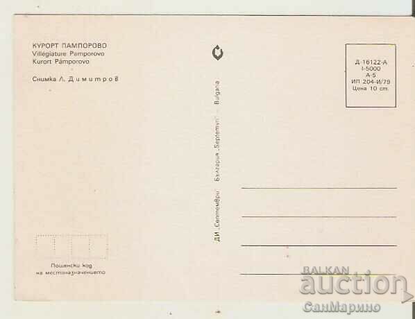 Map Bulgaria Pamporovo Hotels "Prespa" and "Rozhen" 2** with price 0.80 BGN | € 0.41 Map Bulgaria Pamporovo Hotels "Prespa" and "Rozhen" 2** with price 0.80 BGN | € 0.41