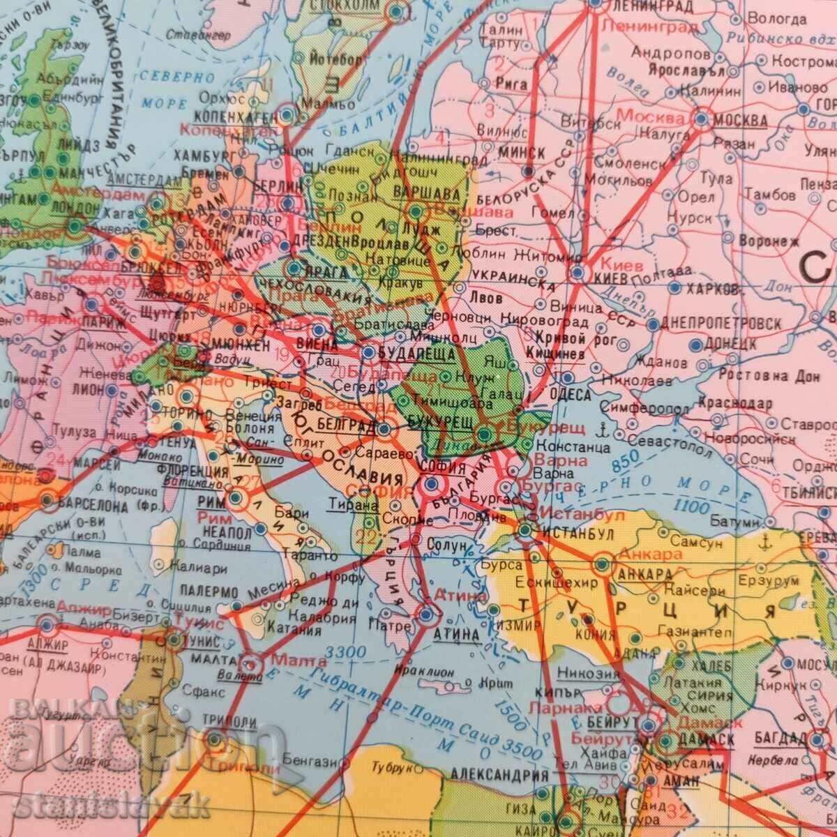 Delivery of World map BGA "Balkan" Delivery of World map BGA "Balkan"