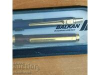 Ballograf luxury gold-plated pen and ballpoint pen set