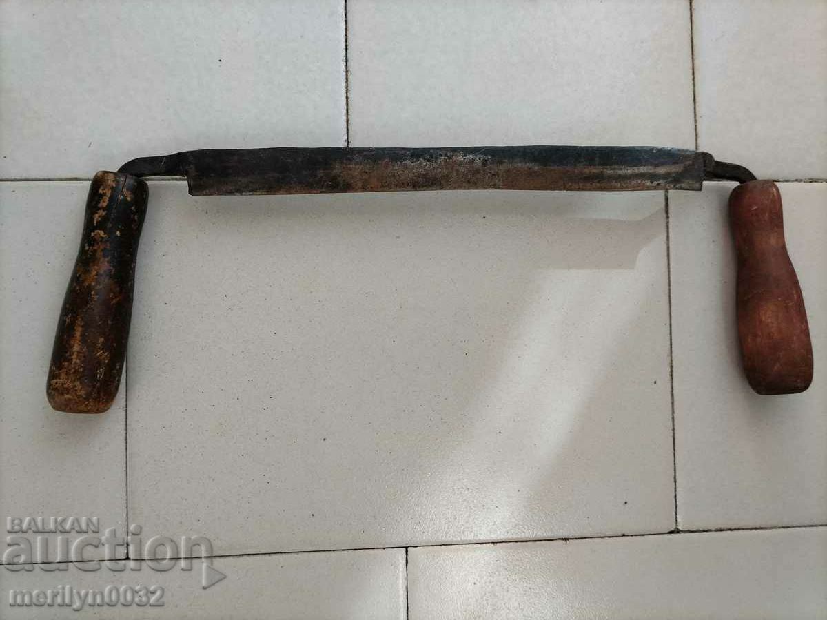 Old forged hand tool wrought iron planer wooden - 6 Old forged hand tool wrought iron planer wooden - 6