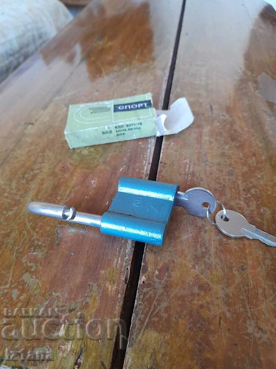 Old padlock Sport - 6 Old padlock Sport - 6