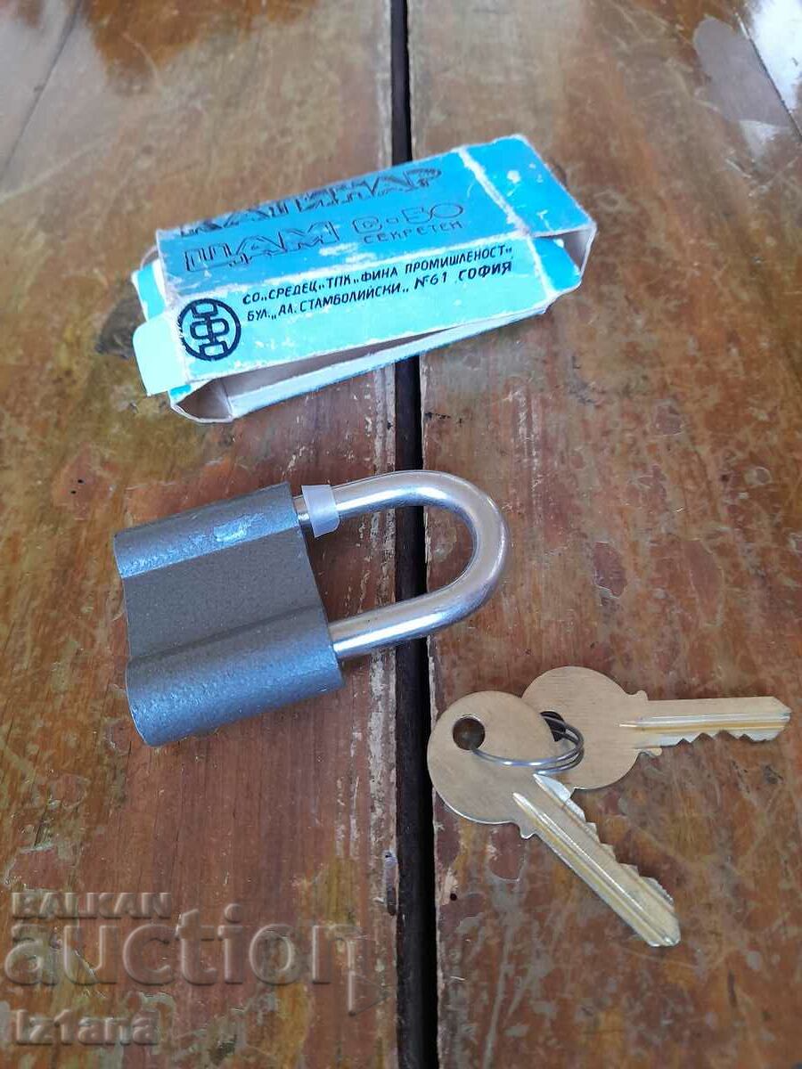 Old padlock S-50 with price 22.00 BGN | € 11.25