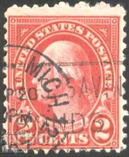 Stamped George Washington 1928 from USA