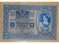 Austria 1000 Kronen 1902 1919 Pick 59 Ref 5816