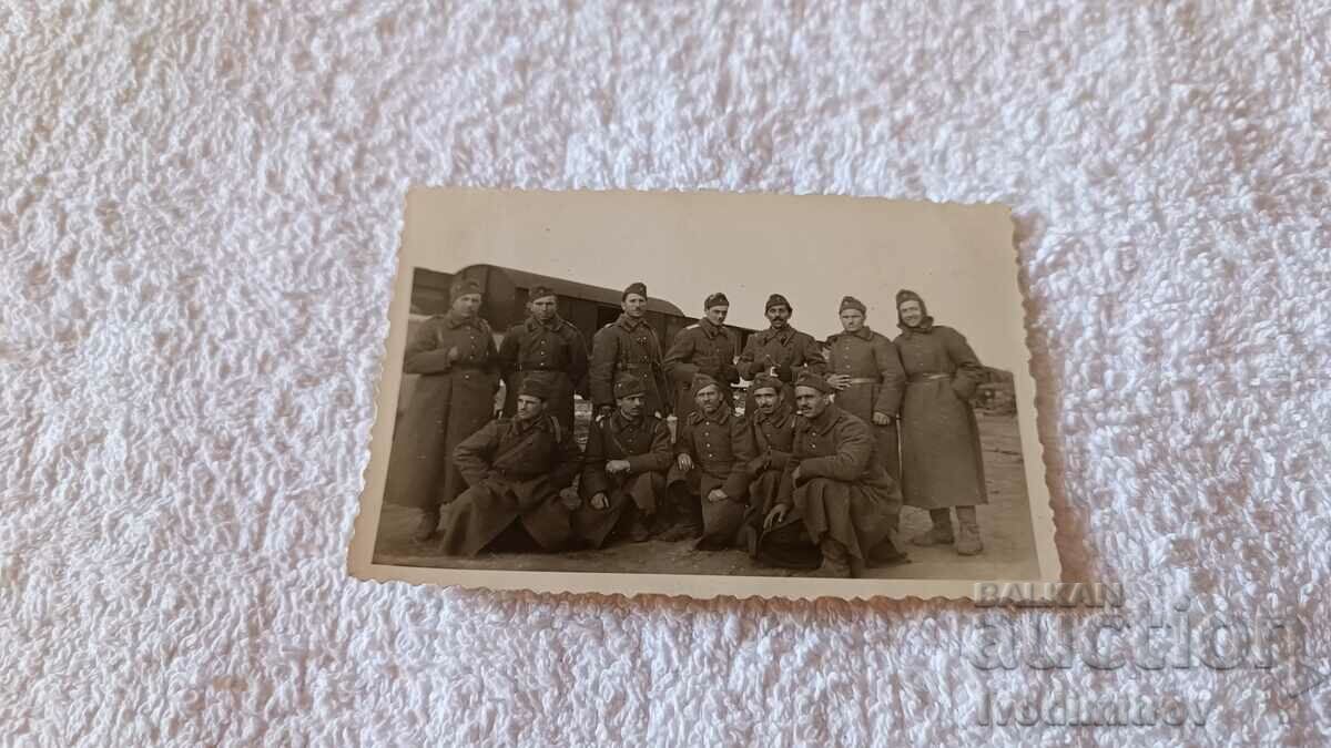 Photo Dobrich Officers and soldiers