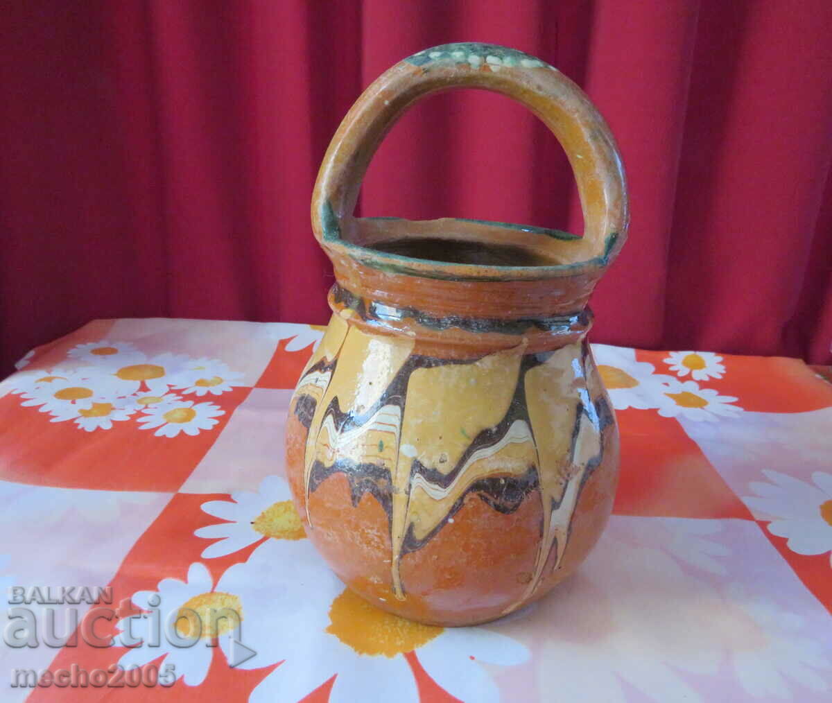 CERAMIC POT HANDLE