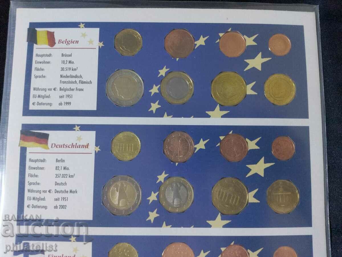 Auction A set of 12 euro series - the first members of Eurozone II Auction A set of 12 euro series - the first members of Eurozone II