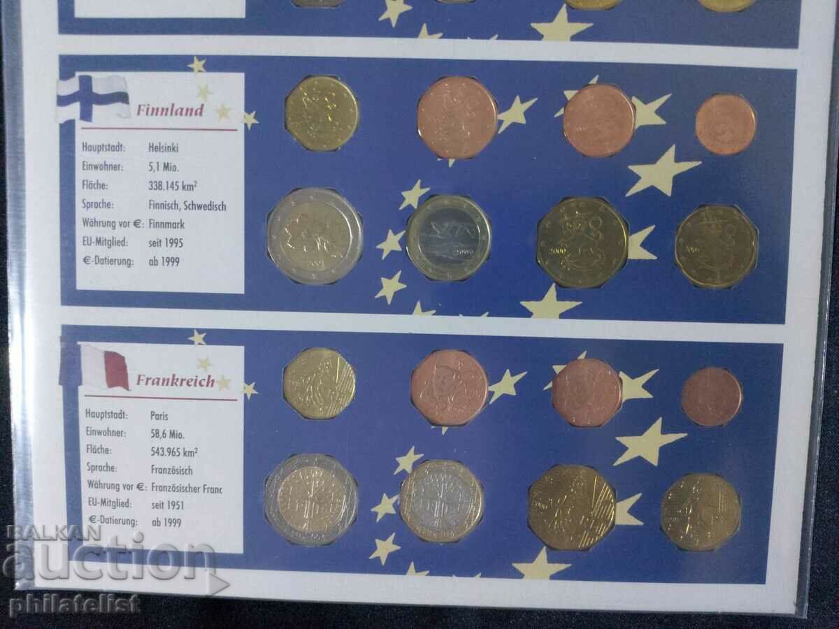 Delivery of A set of 12 euro series - the first members of Eurozone II Delivery of A set of 12 euro series - the first members of Eurozone II