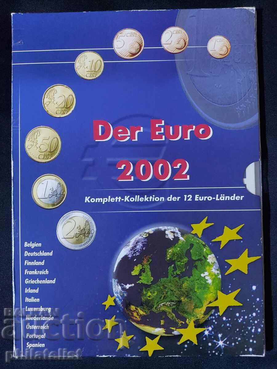 Un set de 12 serii euro - primii membri ai zonei euro II