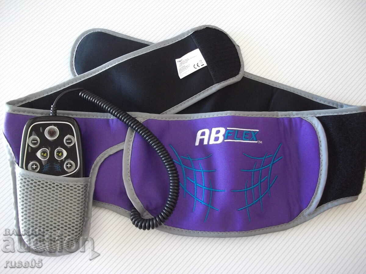 Cureaua "ABFLEX- MC0296" tonifianta cu impulsuri pentru lucrul abdomenului cu preț 30.00 BGN | € 15.34 Cureaua "ABFLEX- MC0296" tonifianta cu impulsuri pentru lucrul abdomenului cu preț 30.00 BGN | € 15.34