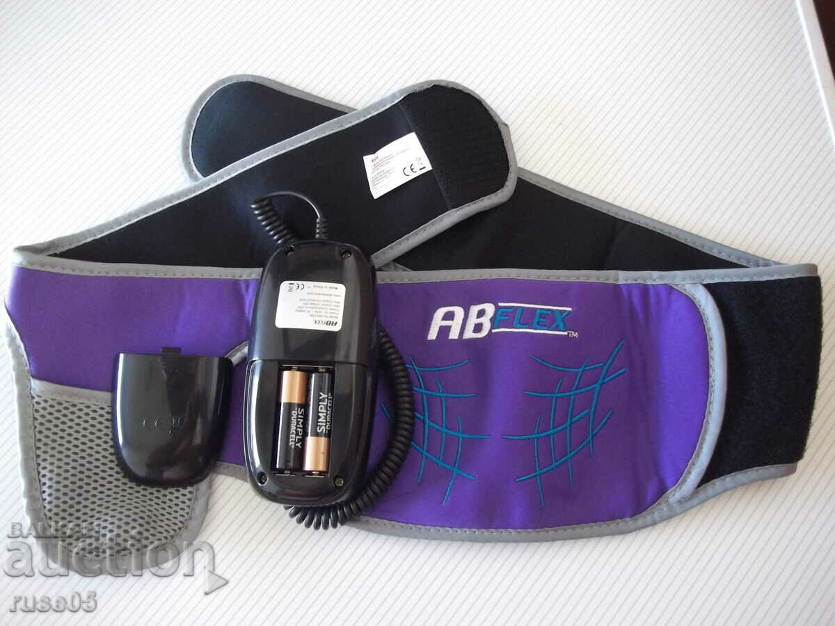 Licitație Cureaua "ABFLEX- MC0296" tonifianta cu impulsuri pentru lucrul abdomenului Licitație Cureaua "ABFLEX- MC0296" tonifianta cu impulsuri pentru lucrul abdomenului