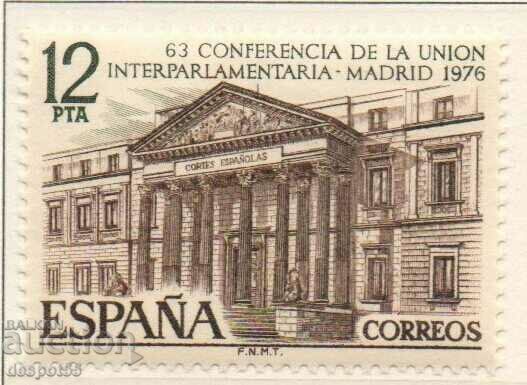 1976. Spain. Conference of the Inter-Parliamentary Union.