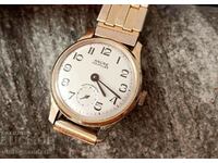 Ancre collector's watch, gold plated, working