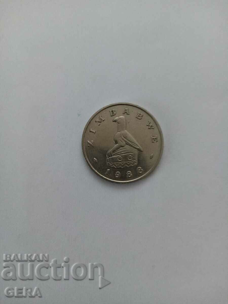 coin 50 cetas Zimbabwe 1988 with price 8.00 BGN | € 4.09 coin 50 cetas Zimbabwe 1988 with price 8.00 BGN | € 4.09