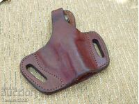 Holster for a gun, - Genuine leather