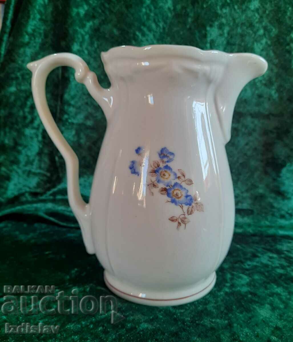 Auction Porcelain Bulgarian jug Auction Porcelain Bulgarian jug