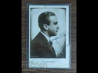 Carte poștală pianistă - Claudio Arrau Autograf