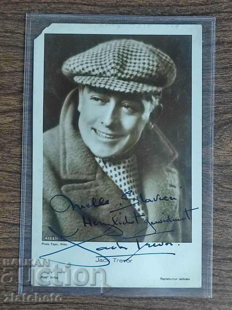 Καλλιτέχνες καρτ ποστάλ - Jack Trevor Autograph