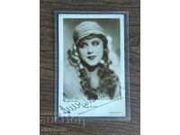 Postcard artists - Anny Ondra Autograph