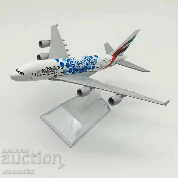 Auction Airbus 380 airplane model model Airbus Emirates metal avioc Auction Airbus 380 airplane model model Airbus Emirates metal avioc
