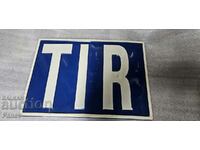 1 Metal sign Truck Retro Tire Somat