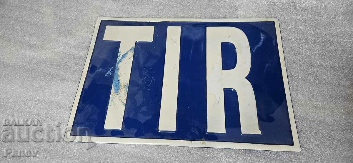 2 Metal sign Truck Retro Tire Somat