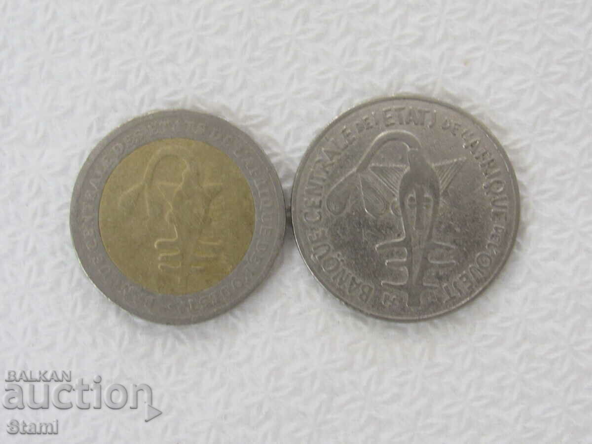 Delivery of Set of 100 and 200 francs-West African States-Benin, 703m