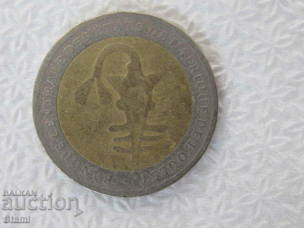 Set of 100 and 200 francs-West African States-Benin, 703m - 6