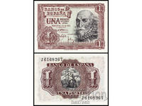 ❤️ ⭐ Spania 1953 1 peseta UNC nou ⭐ ❤️