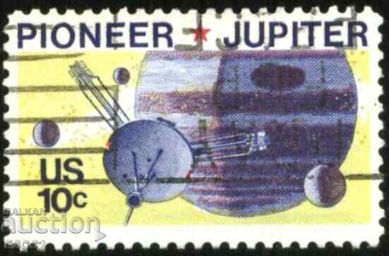 Stamped Cosmos Jupiter 1975 from USA