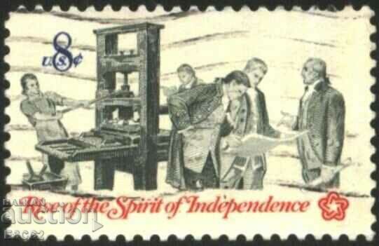 Stamped The Rise of the Spirit of Independence 1973 ΗΠΑ