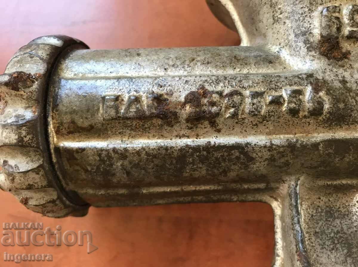 GRINDING MACHINE "VOLCAN" 69 - BULGARIA MEAT GRINDER - 6 GRINDING MACHINE "VOLCAN" 69 - BULGARIA MEAT GRINDER - 6