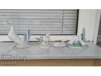 4 pcs. Porcelain Figures Figure