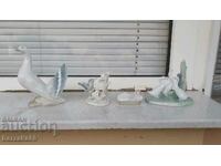 4 pcs. Porcelain Figures Figure