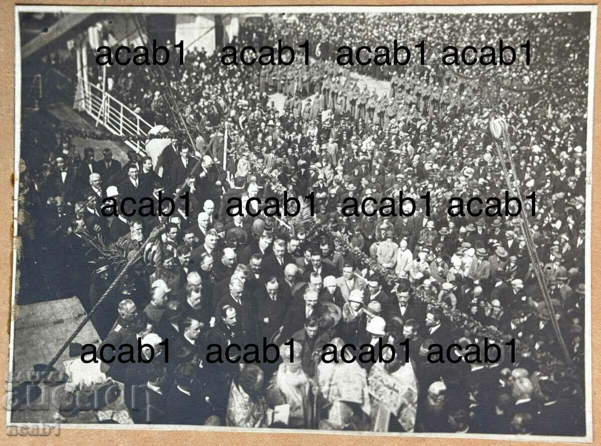 Auction Photographs of H.V. Tsar Boris 3 Consecration Parade Auction Photographs of H.V. Tsar Boris 3 Consecration Parade