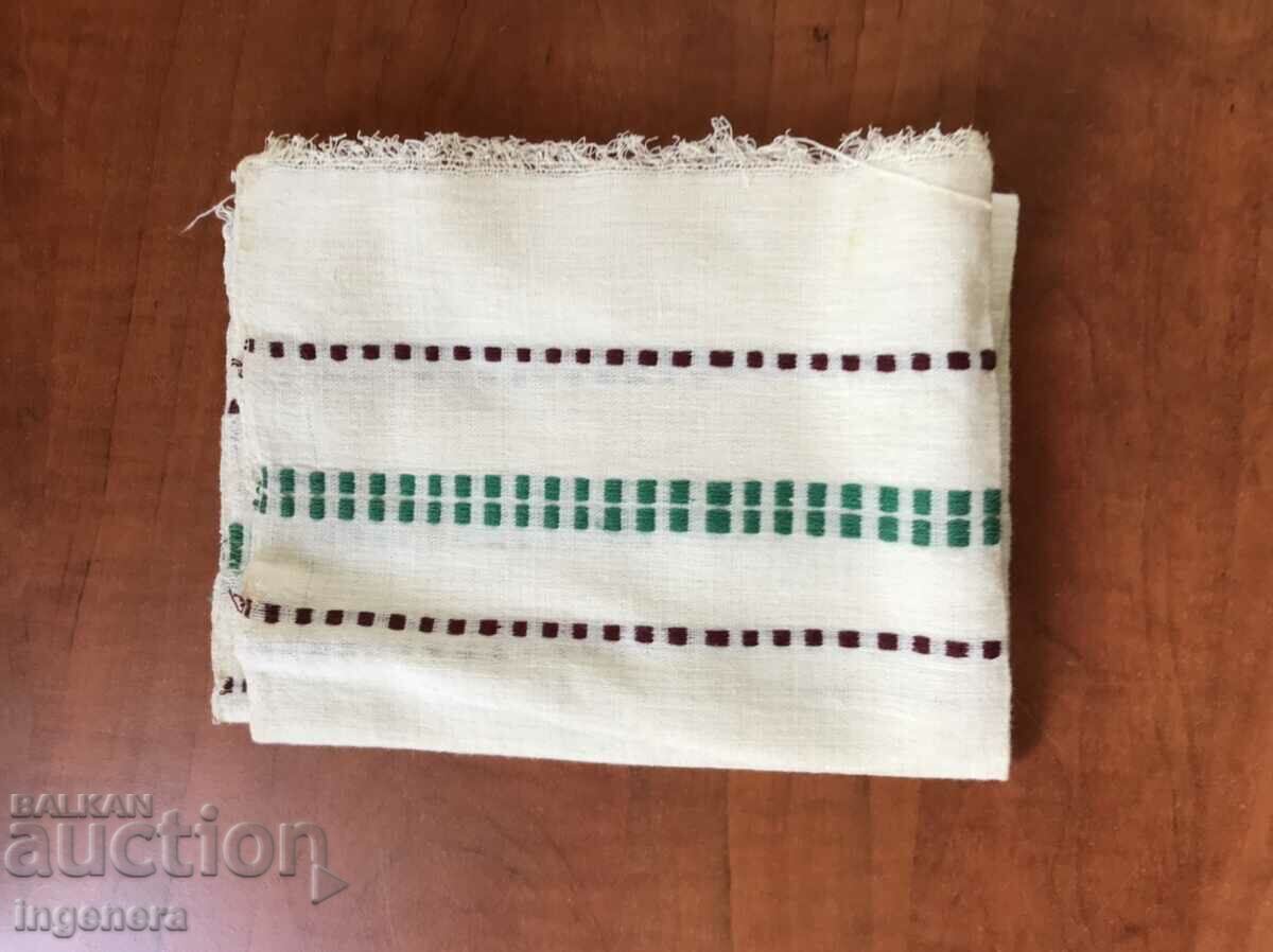 ANTIQUE WOVEN ETHNIC TOWEL - 5