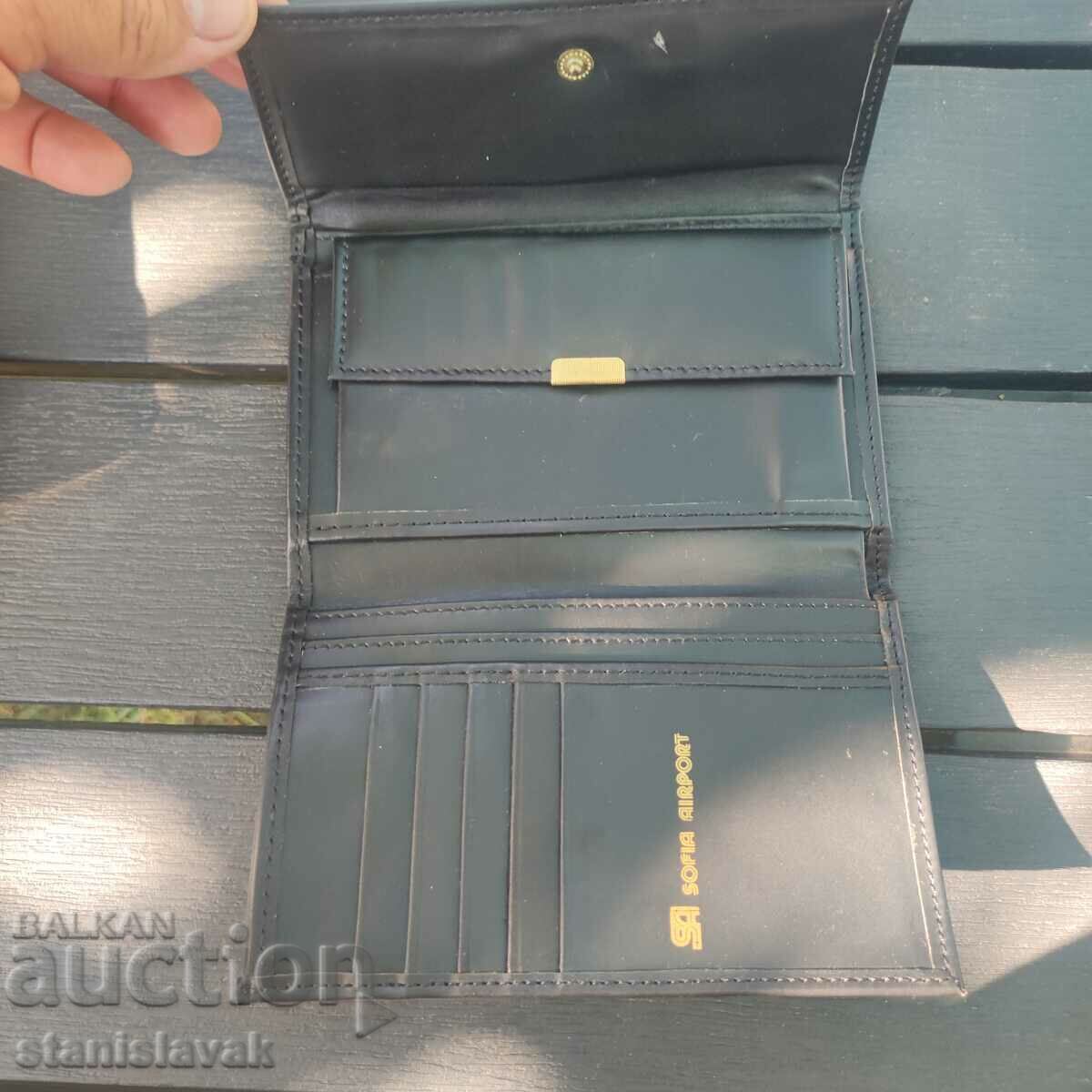 Women's purse with the Sofia Airport logo with price 15.00 BGN | € 7.67 Women's purse with the Sofia Airport logo with price 15.00 BGN | € 7.67