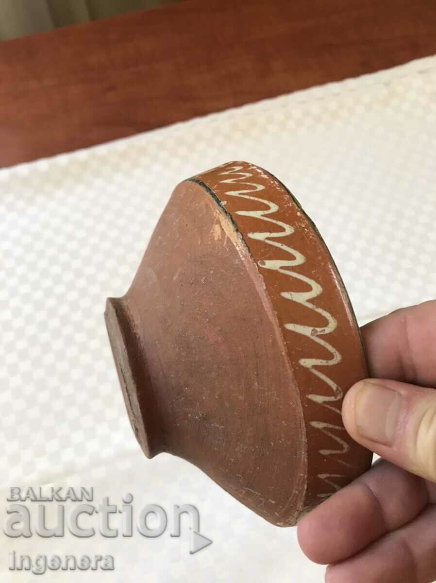 OLD CERAMIC DEEP PANCY BOWL - 5 OLD CERAMIC DEEP PANCY BOWL - 5