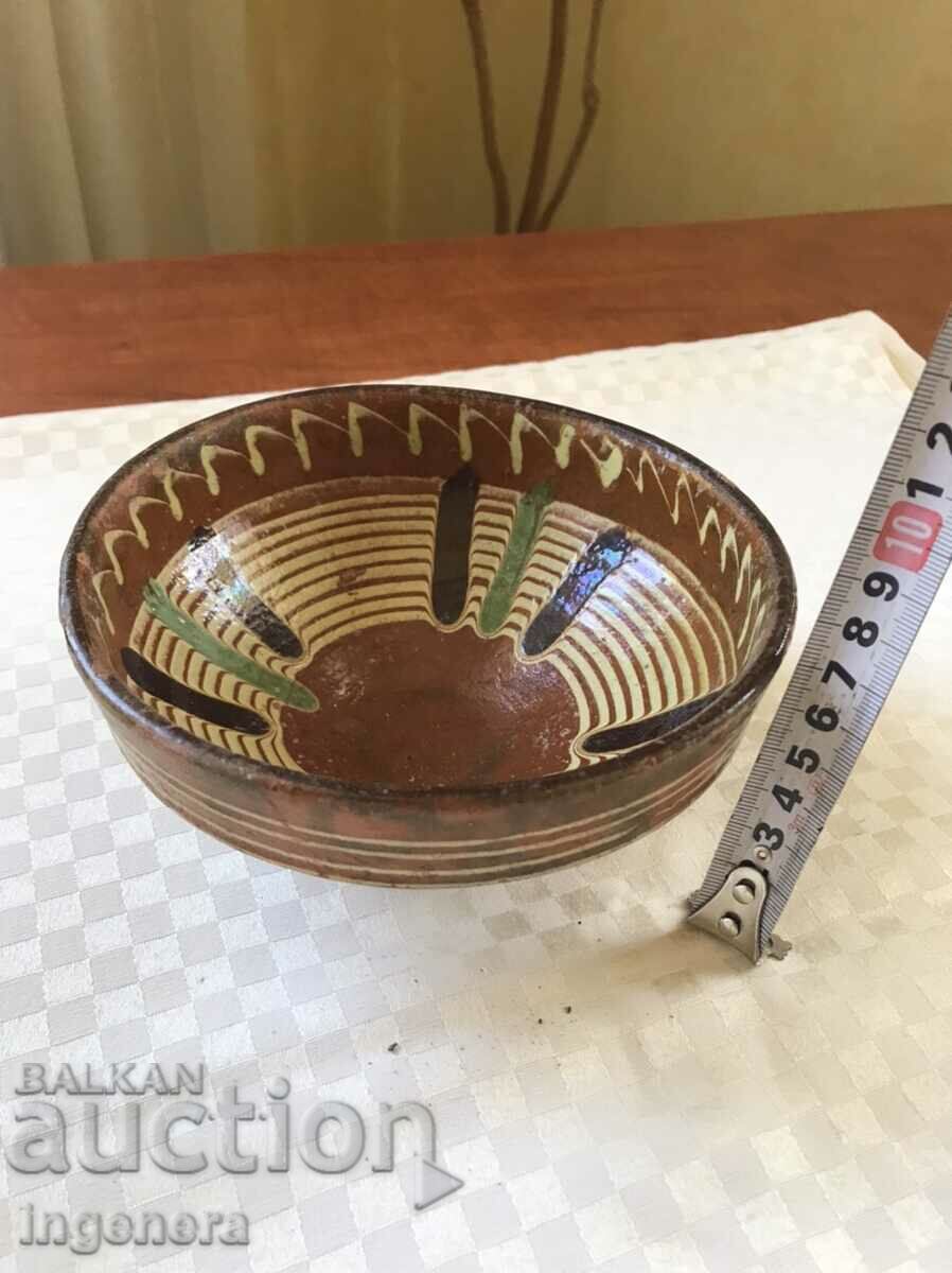 Auction OLD CERAMIC DEEP PANCY BOWL Auction OLD CERAMIC DEEP PANCY BOWL