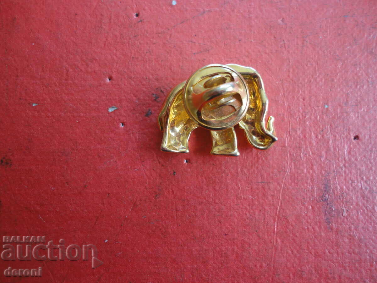 Gilded elephant brooch 47 - 5
