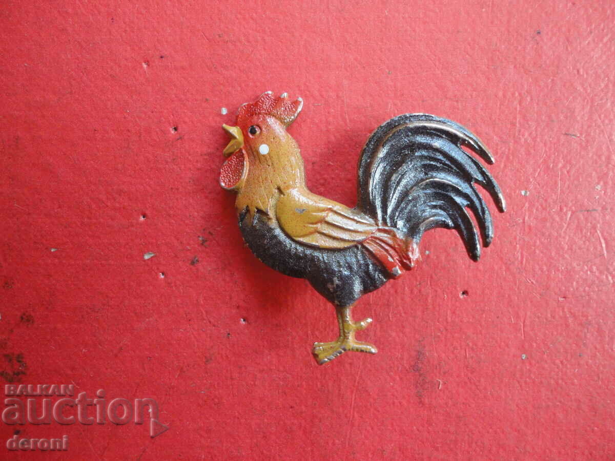 Amazing Enamel Rooster Brooch with price 15.00 BGN | € 7.67 Amazing Enamel Rooster Brooch with price 15.00 BGN | € 7.67