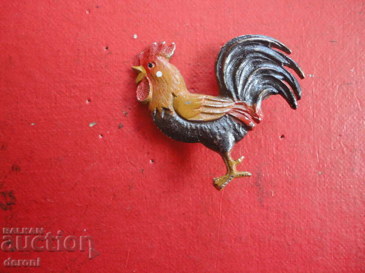 Amazing Enamel Rooster Brooch - 5 Amazing Enamel Rooster Brooch - 5